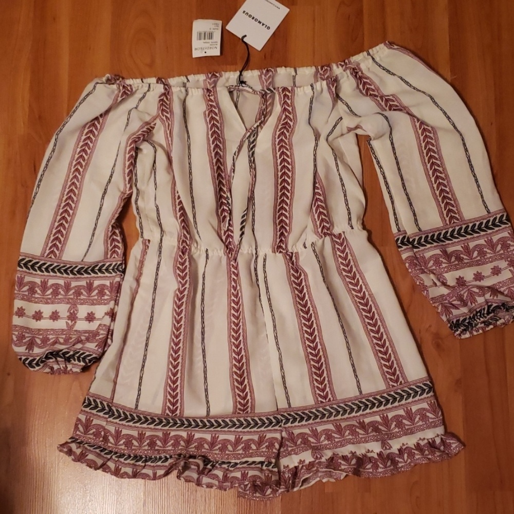 Tribal print Romper